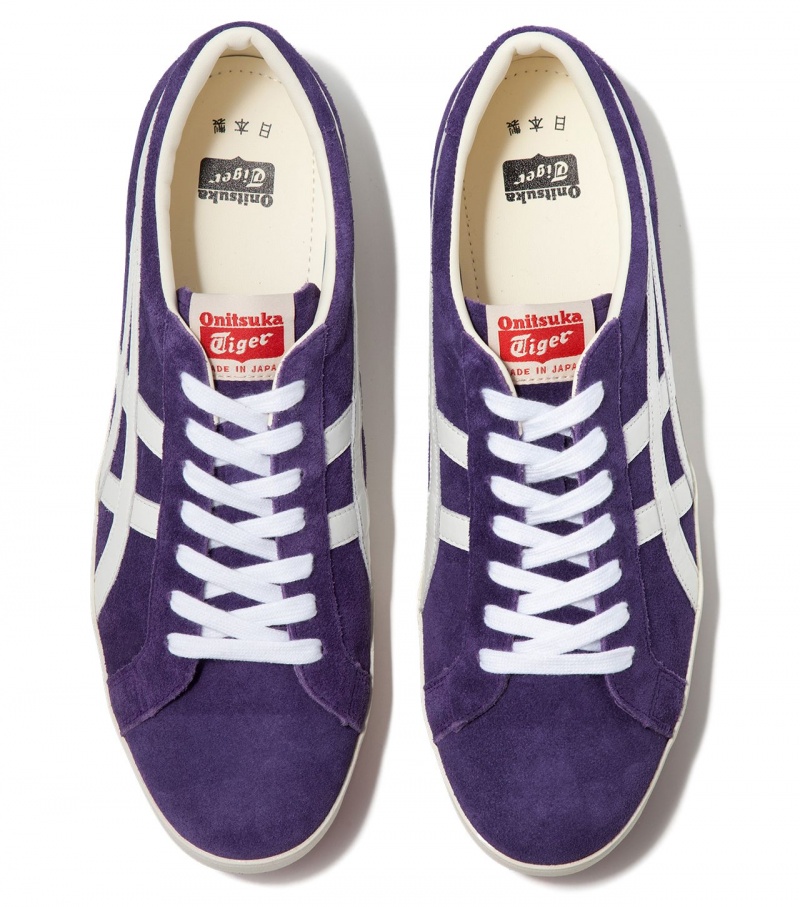 Women's Onitsuka Tiger Fabre Nm Low Tops Purple / White | 05394-WQYR