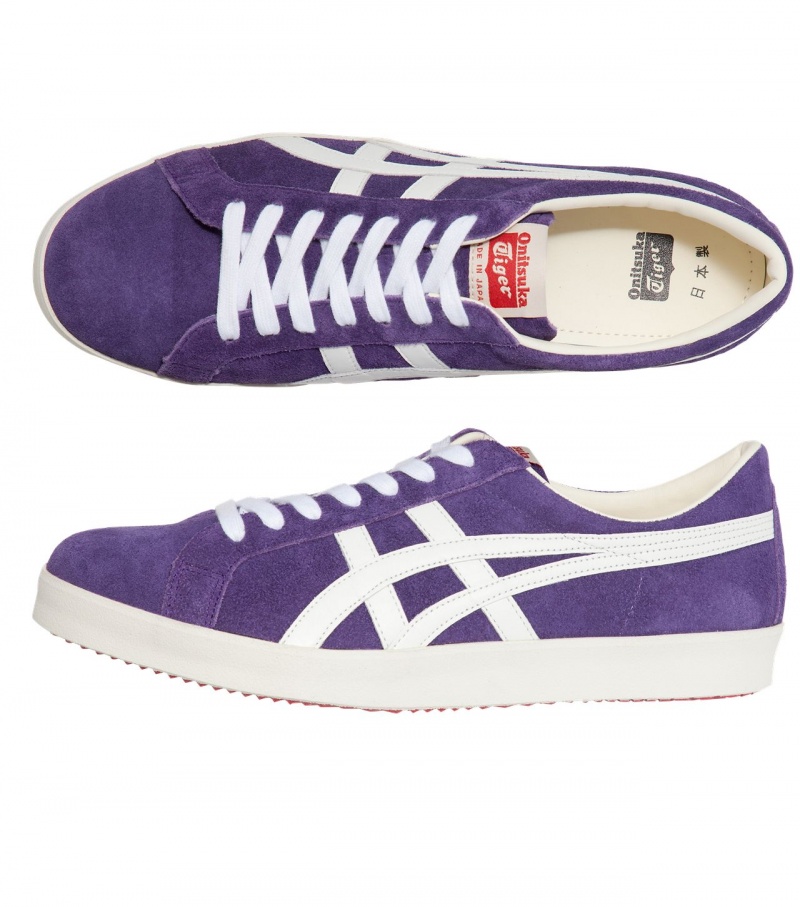 Women's Onitsuka Tiger Fabre Nm Low Tops Purple / White | 05394-WQYR