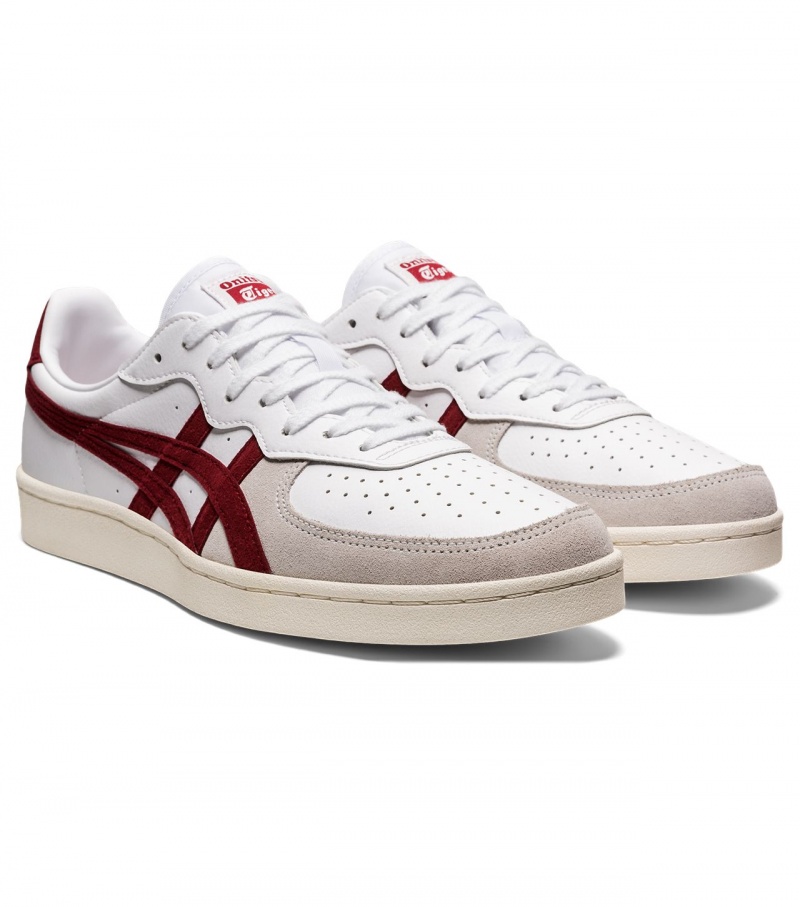 Women's Onitsuka Tiger Gsm Low Tops White | 27169-OQPN