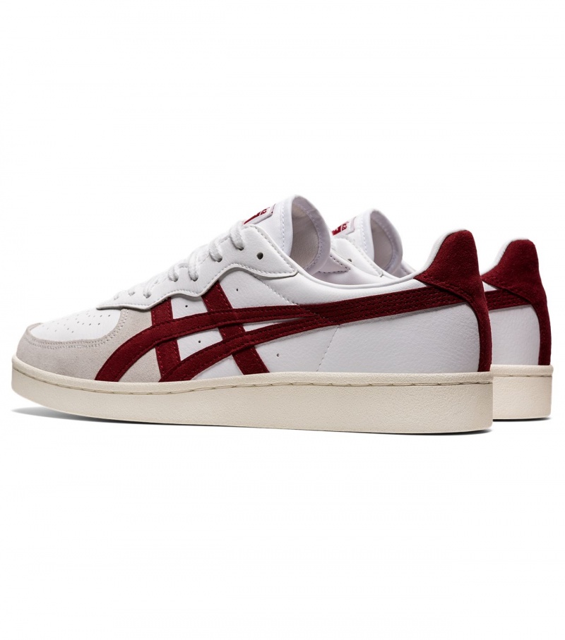 Women's Onitsuka Tiger Gsm Low Tops White | 27169-OQPN