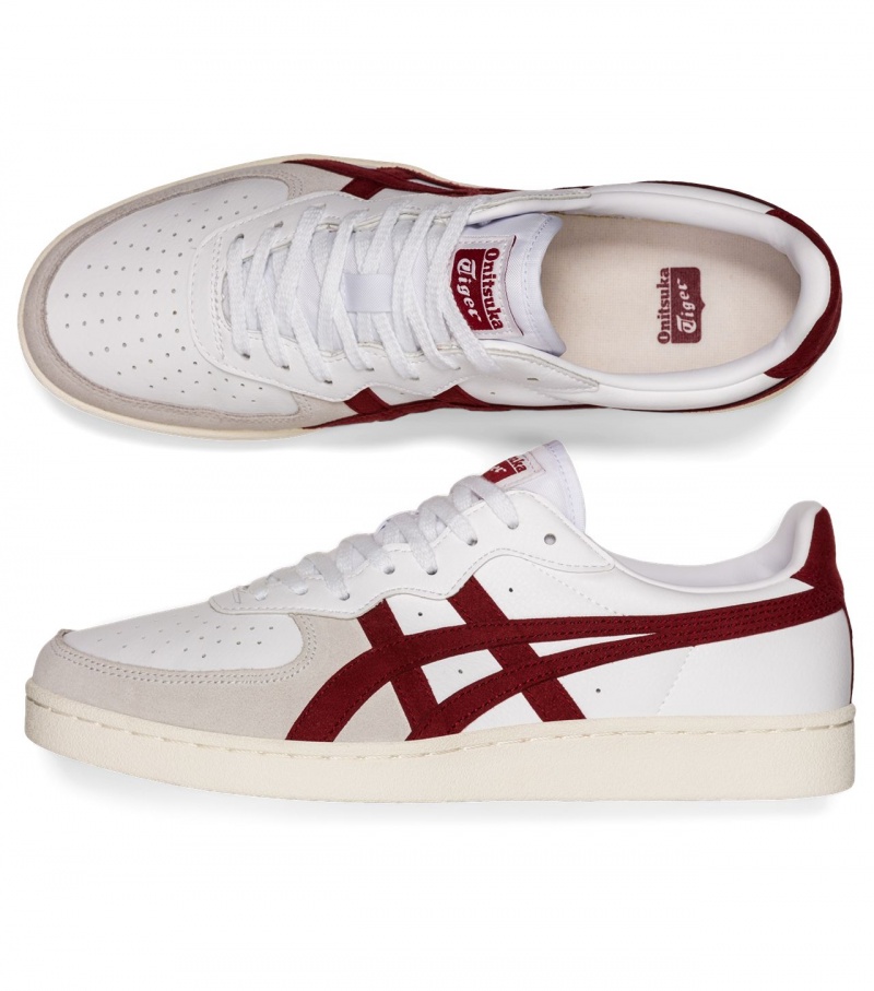 Women's Onitsuka Tiger Gsm Low Tops White | 27169-OQPN