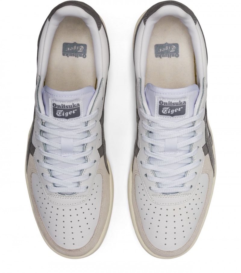 Women's Onitsuka Tiger Gsm Low Tops White | 01835-CLPE