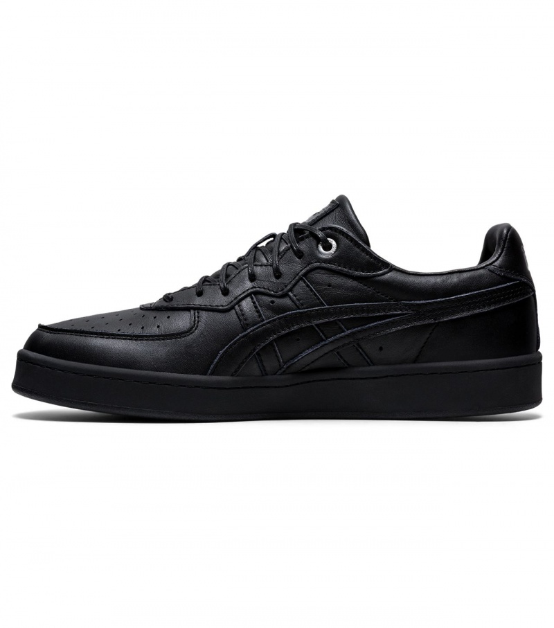 Women's Onitsuka Tiger Gsm Sd Low Tops Black | 04968-DSNT