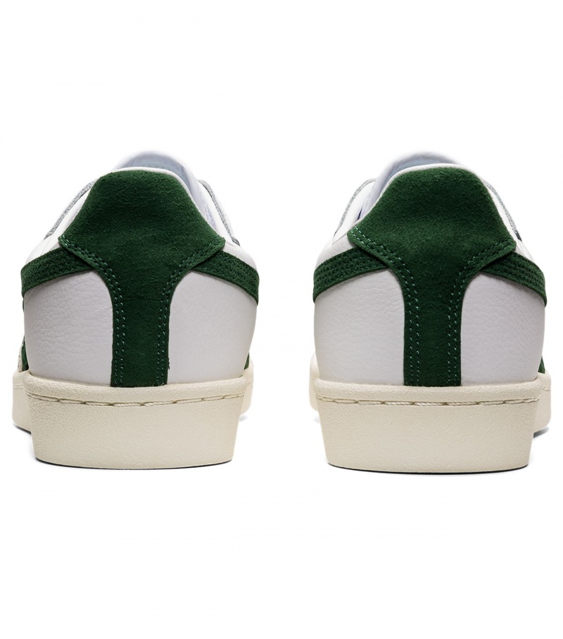 Women's Onitsuka Tiger Gsm Sneakers White / Green | 27691-HLAV