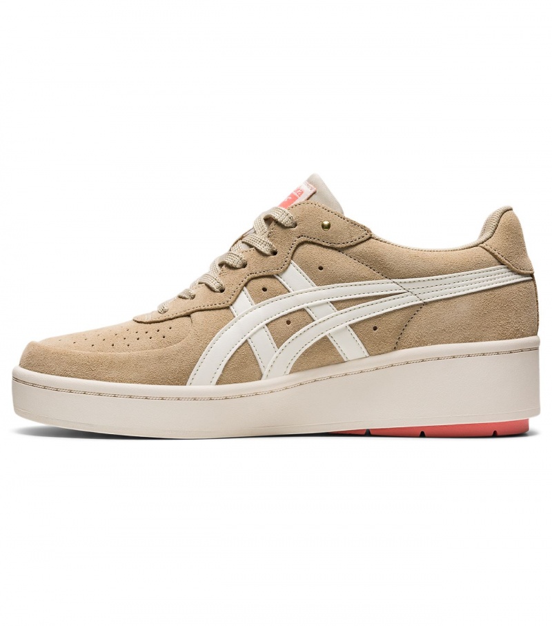 Women's Onitsuka Tiger Gsm W High Tops Cream | 95168-INKM