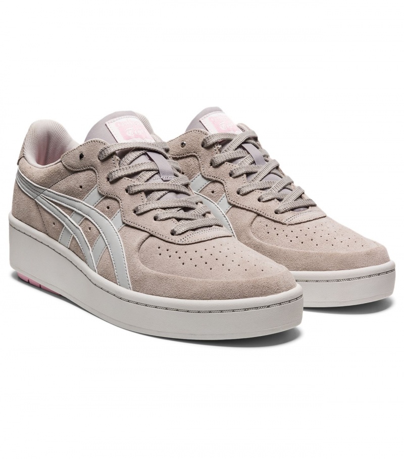 Women's Onitsuka Tiger Gsm W High Tops Grey / Grey | 54631-TEDV