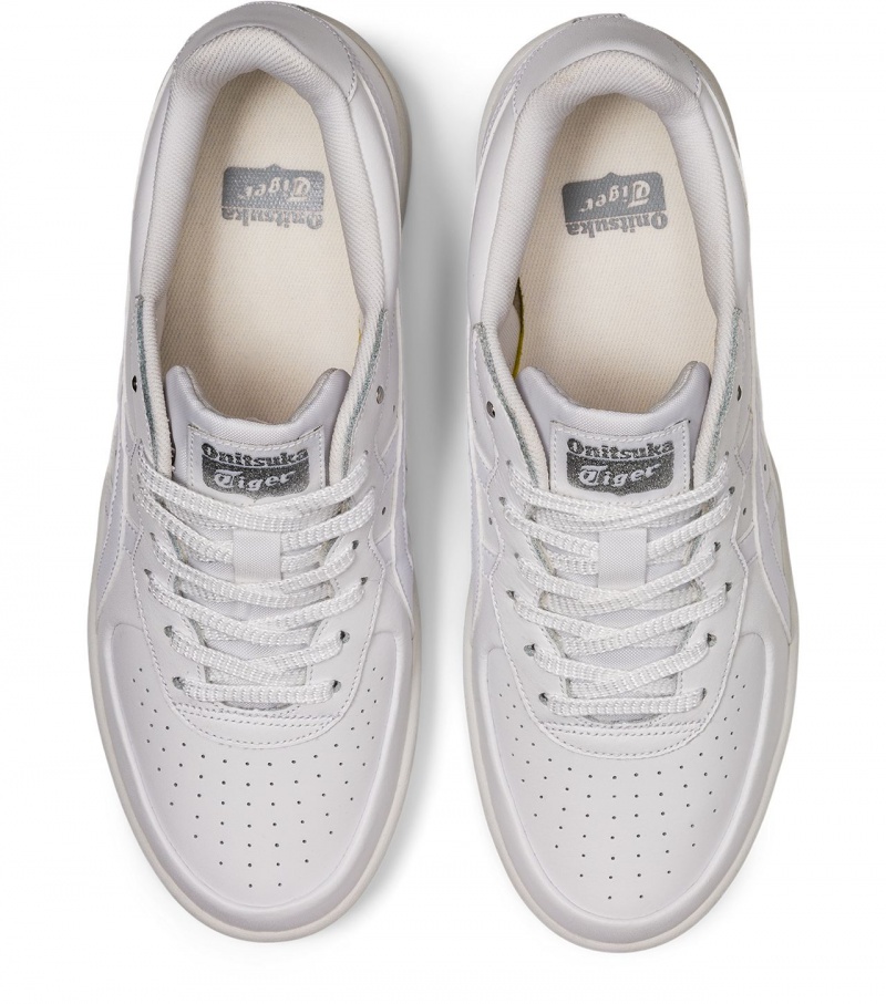 Women's Onitsuka Tiger Gsm W Sneakers White | 98734-PSMF