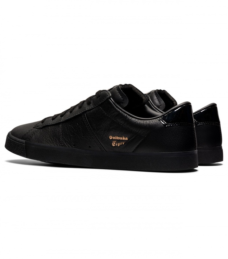 Women's Onitsuka Tiger Lawnship 3.0 Low Tops Black | 41590-ZDNS