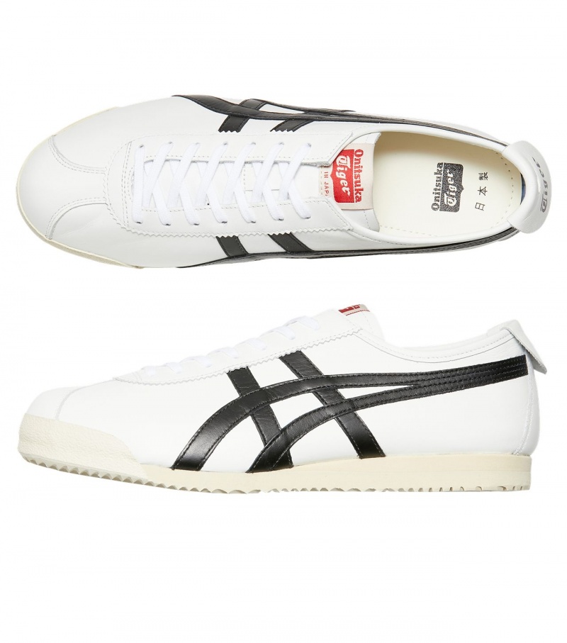 Women's Onitsuka Tiger Limber Up Nm Low Tops White / Black | 18905-SAKD