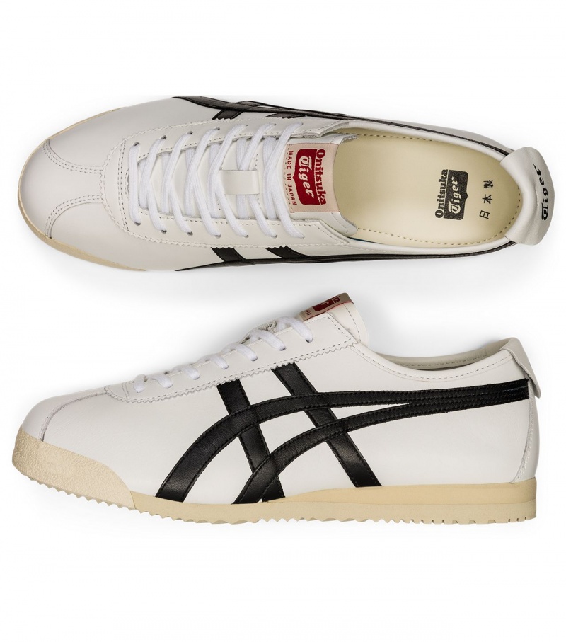 Women's Onitsuka Tiger Limber Up Nm Low Tops White / Black | 18905-SAKD