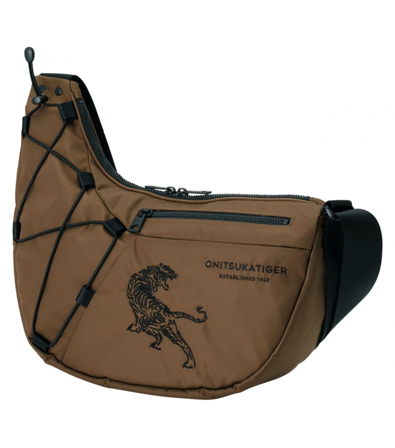 Women's Onitsuka Tiger Messenger Bag Bags Olive | 08749-SHAP