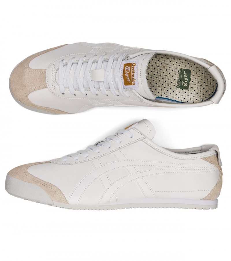 Women's Onitsuka Tiger Mexico 66 Mexico 66 White | 61583-YELH