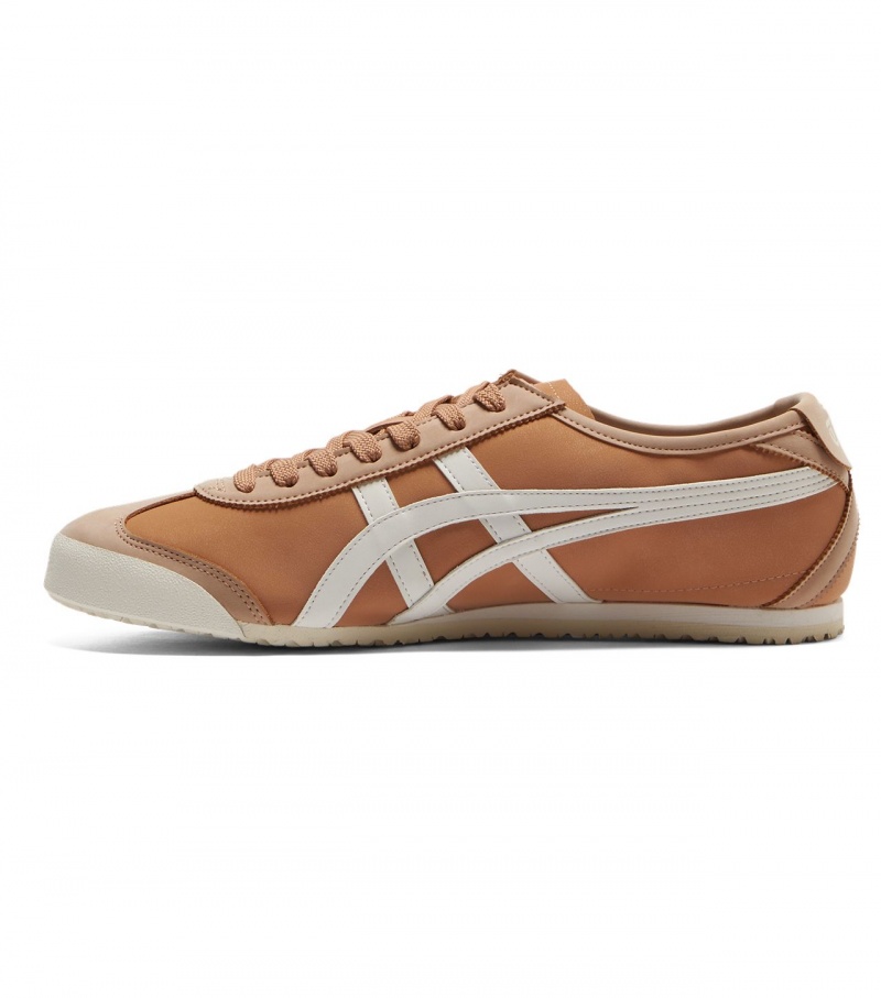 Women's Onitsuka Tiger Mexico 66 Mexico 66 Brown Red / Cream | 84597-JZRB