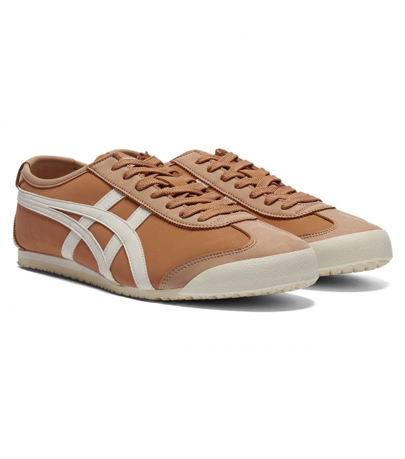 Women's Onitsuka Tiger Mexico 66 Mexico 66 Brown Red / Cream | 84597-JZRB