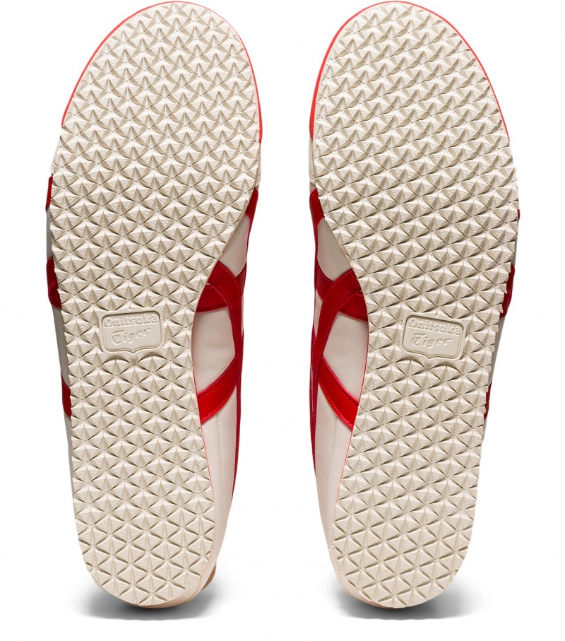 Women's Onitsuka Tiger Mexico 66 Mexico 66 Cream / Red | 50976-YIMH