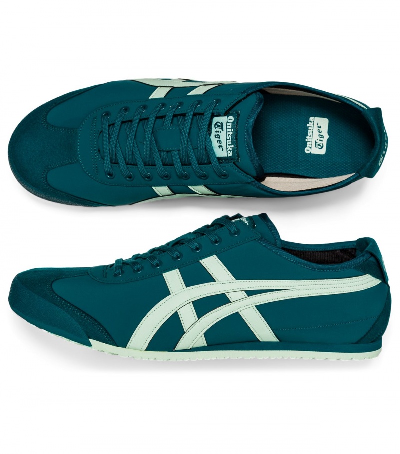 Women's Onitsuka Tiger Mexico 66 Mexico 66 Deep Green / Mint | 18467-KHBL