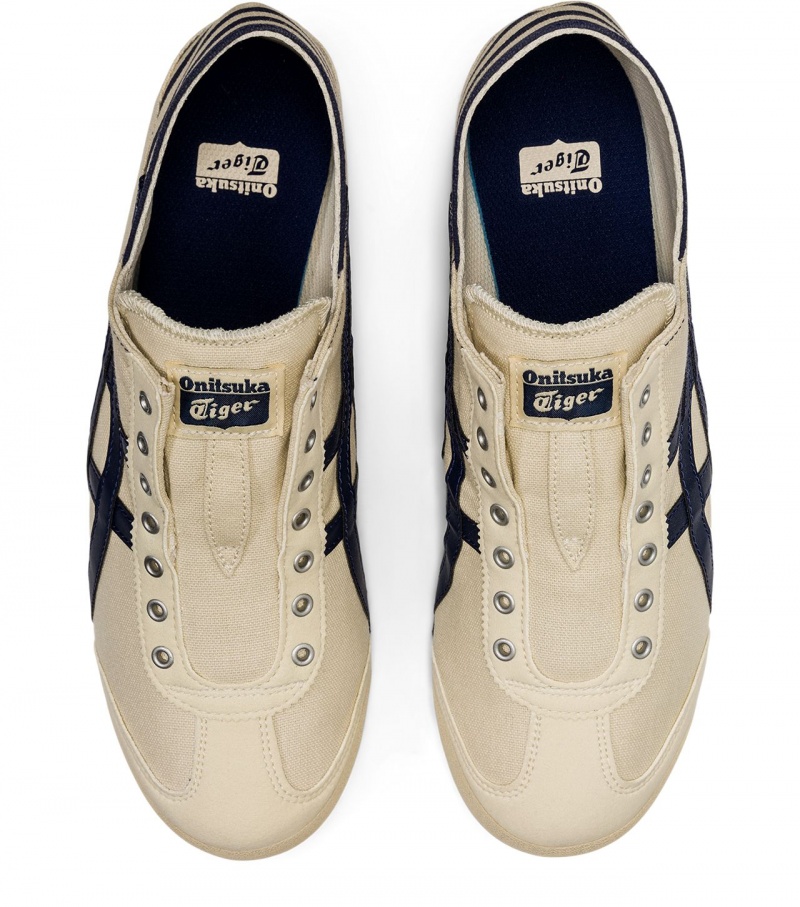 Women's Onitsuka Tiger Mexico 66 Paraty Mexico 66 Beige / Navy | 15809-AKRW