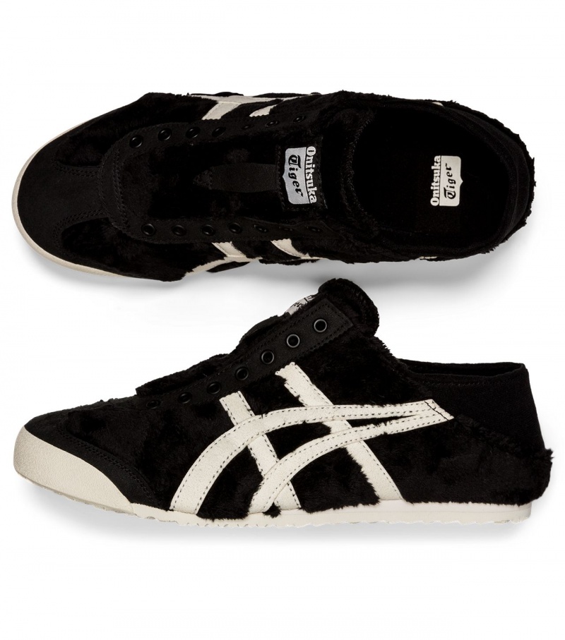 Women's Onitsuka Tiger Mexico 66 Paraty Mexico 66 Black / Cream | 45710-PCBJ