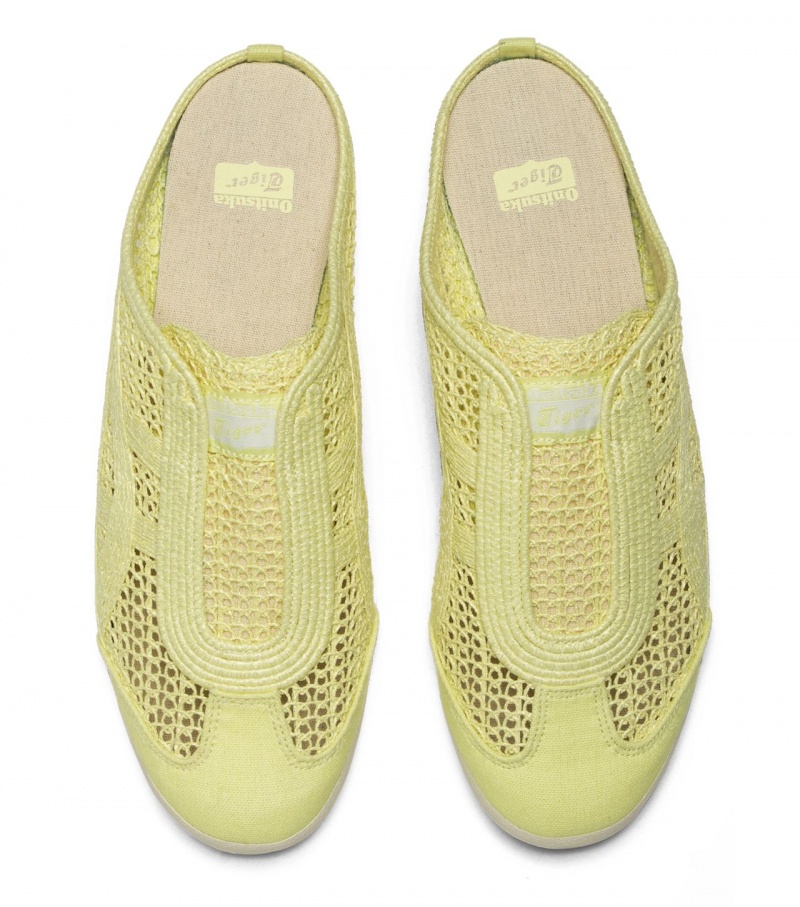 Women's Onitsuka Tiger Mexico 66 Sabot Mexico 66 Yellow | 26980-FYMG