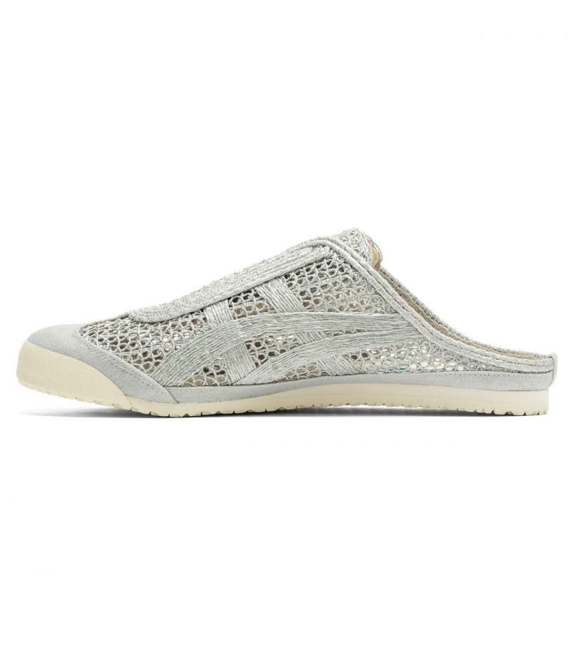 Women's Onitsuka Tiger Mexico 66 Sabot Mexico 66 Silver | 26394-WMKH