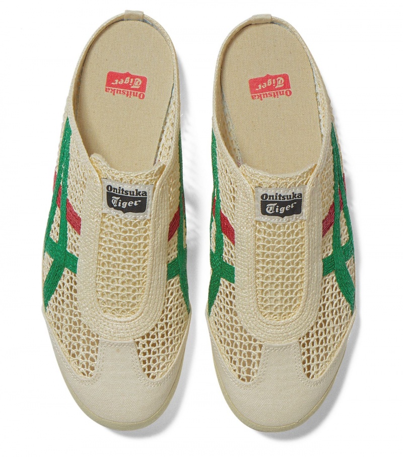 Women's Onitsuka Tiger Mexico 66 Sabot Mexico 66 Cream | 35872-EJMH