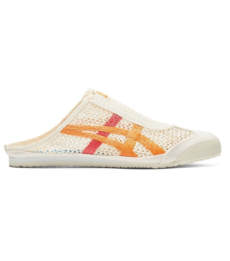 Women\'s Onitsuka Tiger Mexico 66 Sabot Mexico 66 Cream | 76195-XQFO