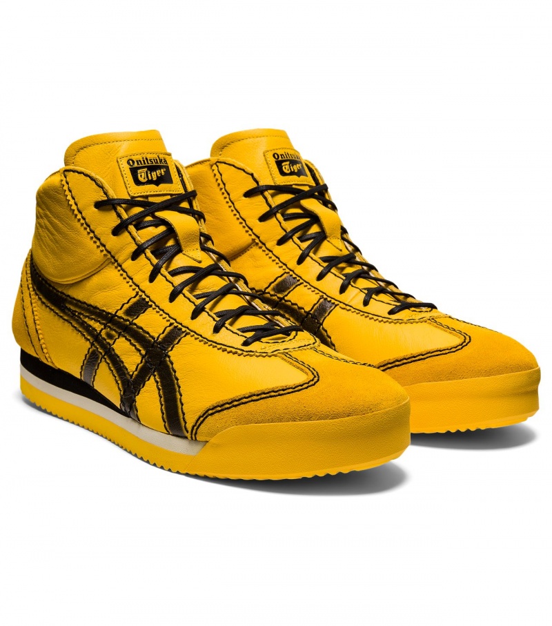 Women's Onitsuka Tiger Mexico 66 Sd M Pf Mexico 66 Yellow / Black | 23518-NRIM