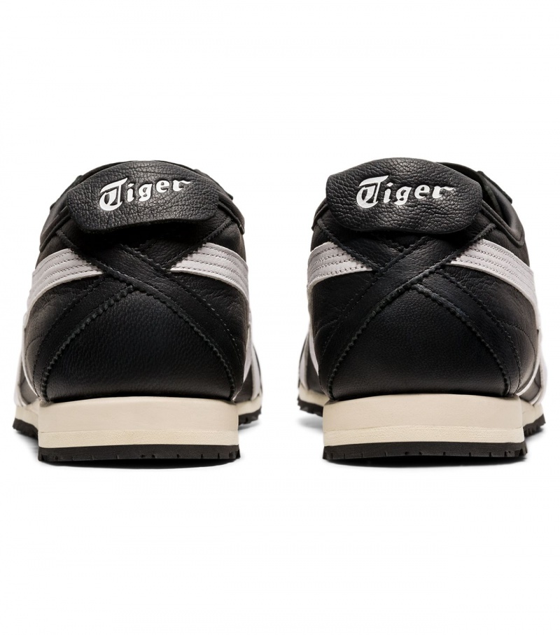 Women's Onitsuka Tiger Mexico 66 Sd Mexico 66 Black / White | 20614-JRQT