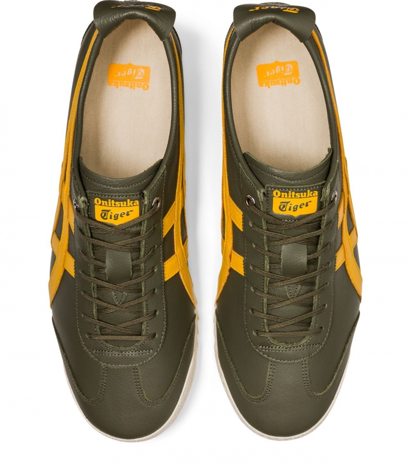 Women's Onitsuka Tiger Mexico 66 Sd Mexico 66 Green / Yellow | 98354-XAGV