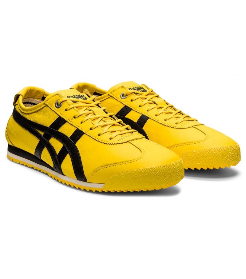 Women's Onitsuka Tiger Mexico 66 Sd Mexico 66 Yellow / Black | 67820-WYUA