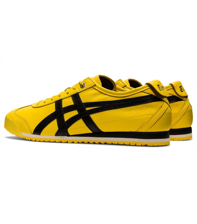 Women's Onitsuka Tiger Mexico 66 Sd Mexico 66 Yellow / Black | 67820-WYUA