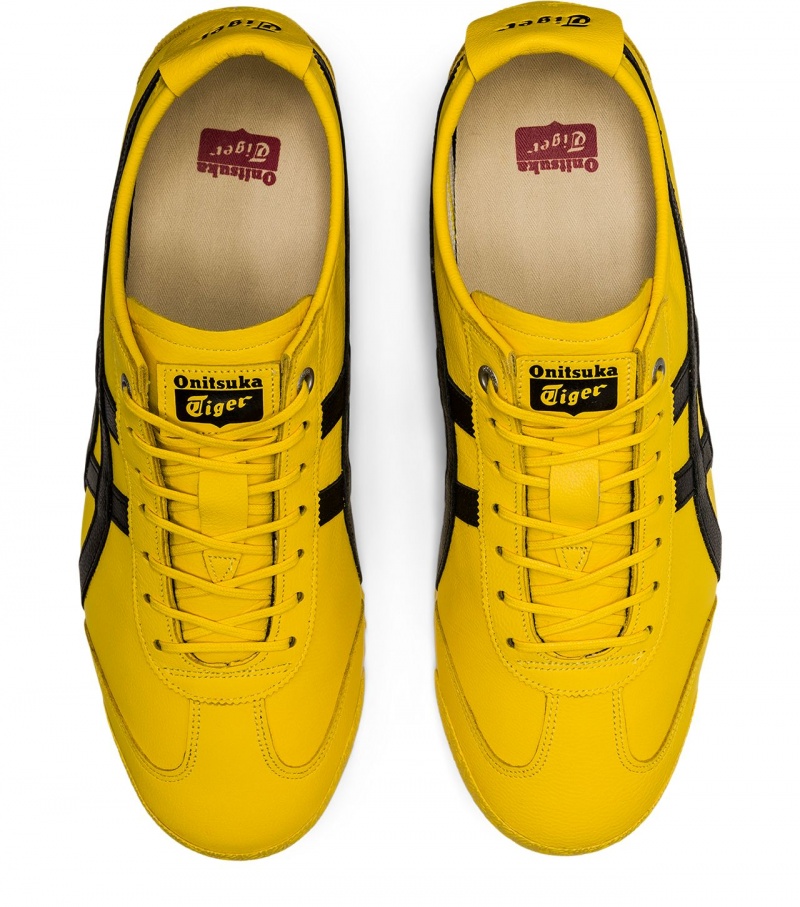 Women's Onitsuka Tiger Mexico 66 Sd Mexico 66 Yellow / Black | 67820-WYUA