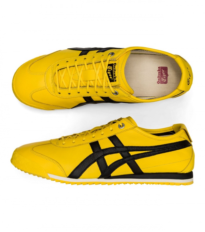 Women's Onitsuka Tiger Mexico 66 Sd Mexico 66 Yellow / Black | 67820-WYUA