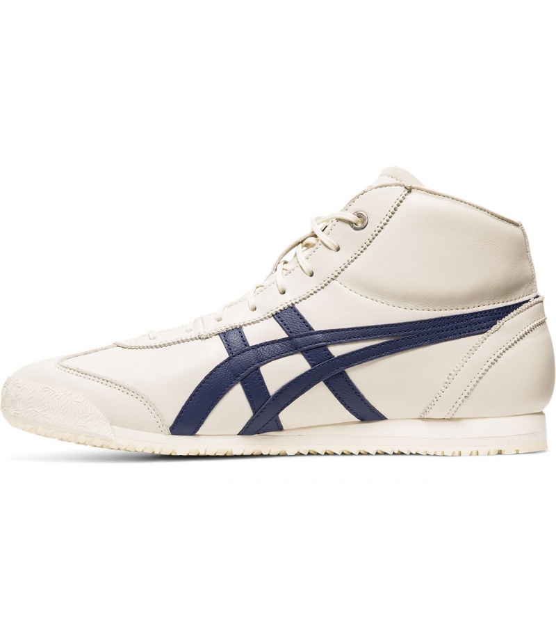 Women's Onitsuka Tiger Mexico 66 Sd Mr Mexico 66 Cream / Indigo Blue | 65012-IVOL