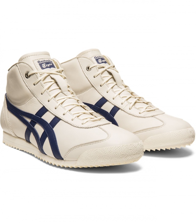 Women's Onitsuka Tiger Mexico 66 Sd Mr Mexico 66 Cream / Indigo Blue | 65012-IVOL