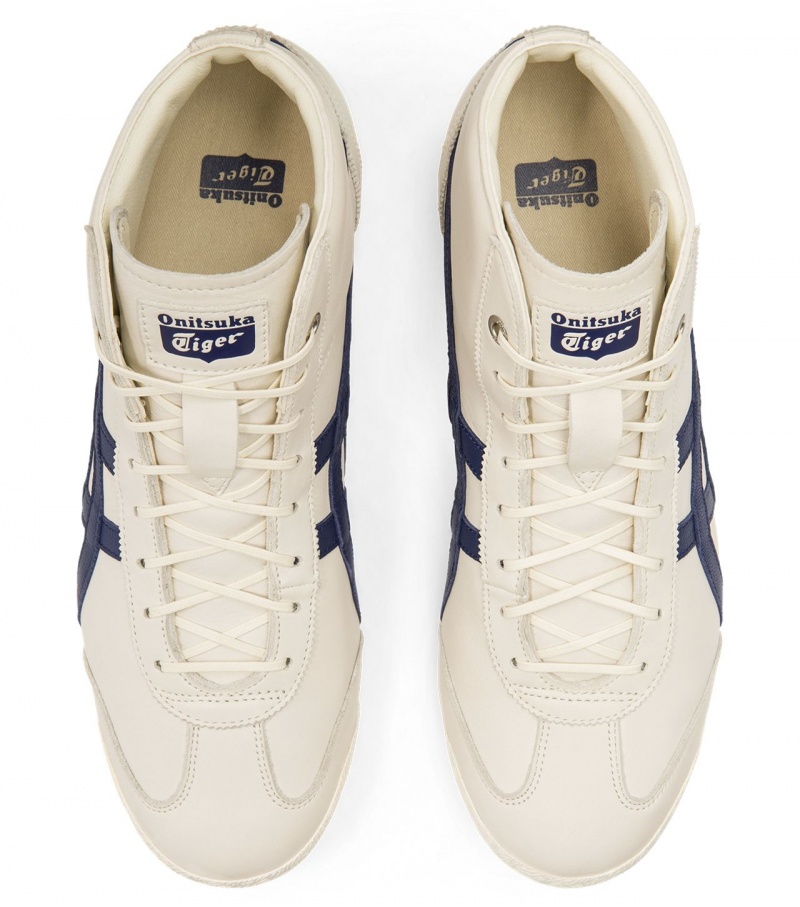 Women's Onitsuka Tiger Mexico 66 Sd Mr Mexico 66 Cream / Indigo Blue | 65012-IVOL