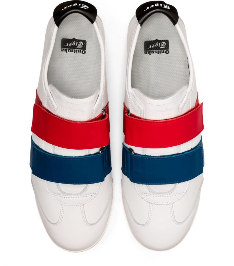 Women's Onitsuka Tiger Mexico 66 Sd Pf Mexico 66 White / Red | 16407-KEGP