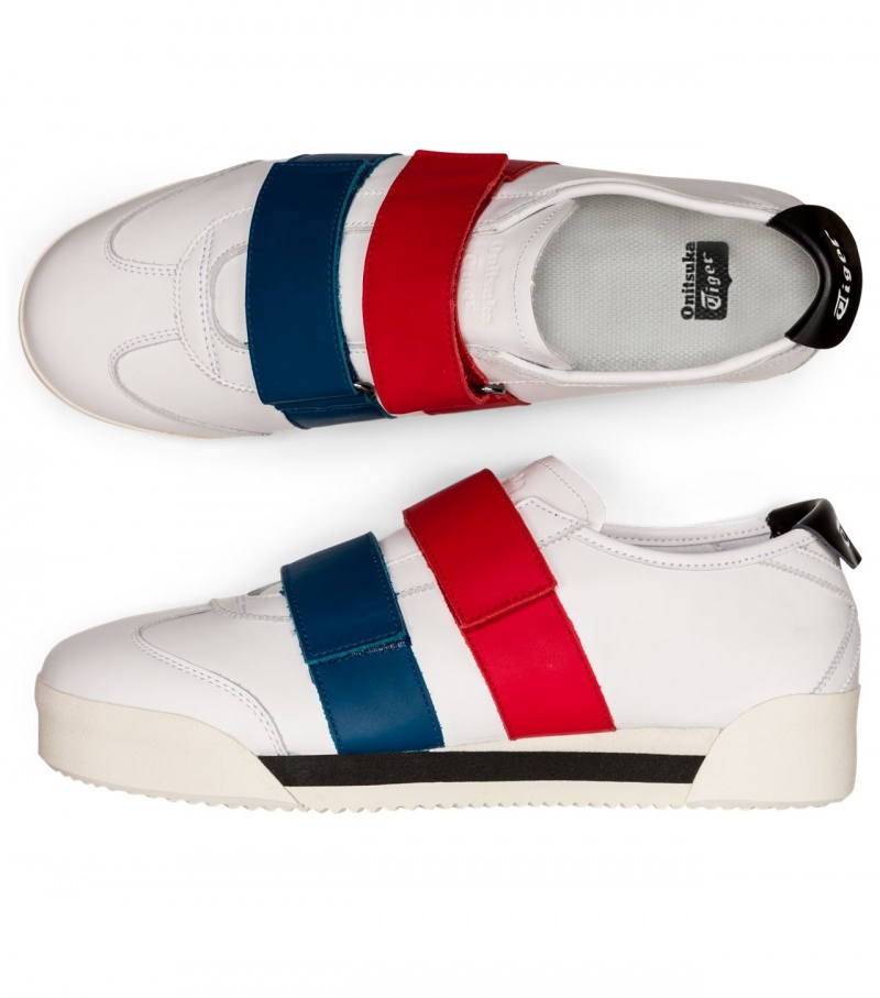 Women's Onitsuka Tiger Mexico 66 Sd Pf Mexico 66 White / Red | 16407-KEGP