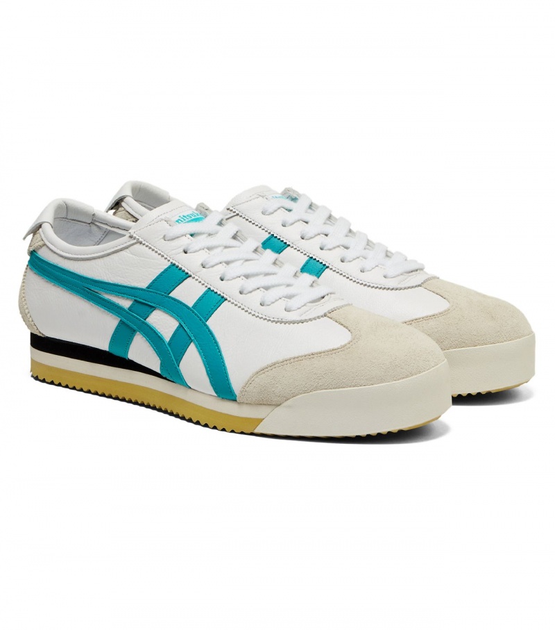 Women's Onitsuka Tiger Mexico 66 Sd Pf Mexico 66 White / Blue | 56124-DAZN