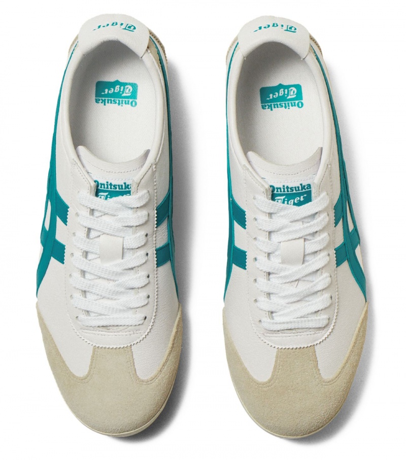 Women's Onitsuka Tiger Mexico 66 Sd Pf Mexico 66 White / Blue | 56124-DAZN