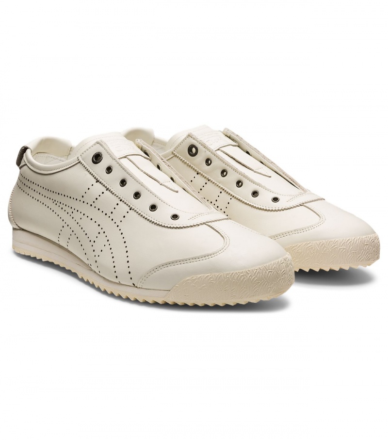 Women's Onitsuka Tiger Mexico 66 Sd Slip-On Mexico 66 Cream | 86019-CNJF