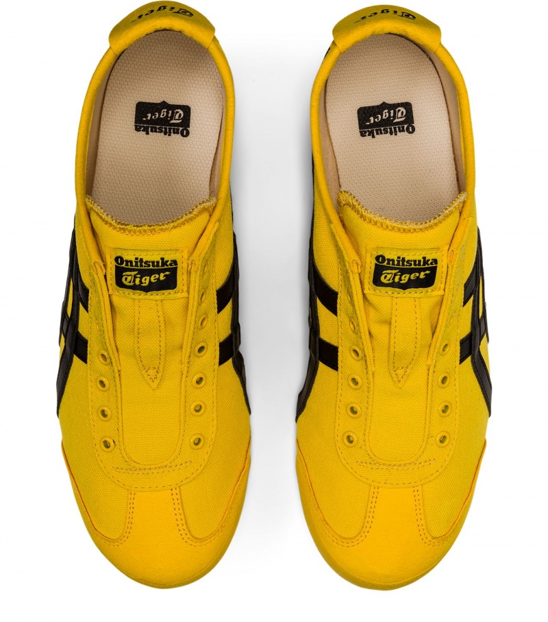 Women's Onitsuka Tiger Mexico 66 Slip-On Mexico 66 Yellow / Black | 83215-RVBH