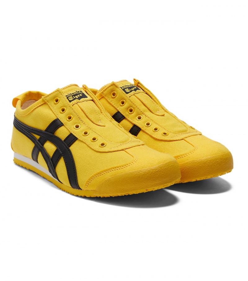 Women's Onitsuka Tiger Mexico 66 Slip-On Mexico 66 Yellow / Black | 83215-RVBH