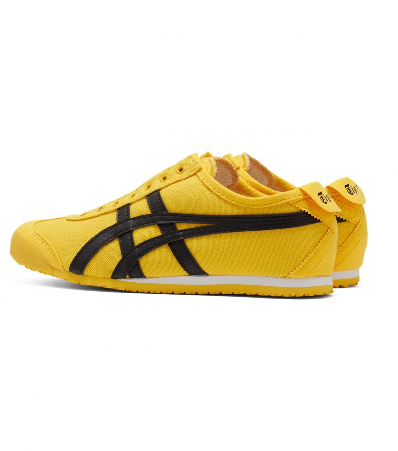 Women's Onitsuka Tiger Mexico 66 Slip-On Mexico 66 Yellow / Black | 83215-RVBH