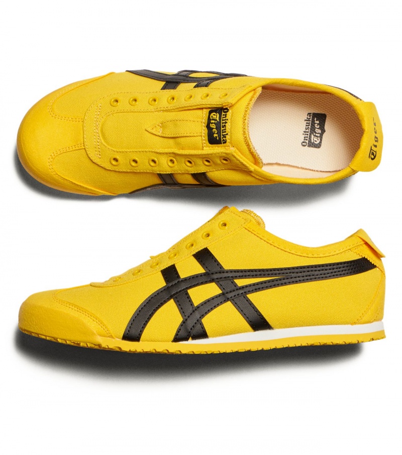 Women's Onitsuka Tiger Mexico 66 Slip-On Mexico 66 Yellow / Black | 83215-RVBH