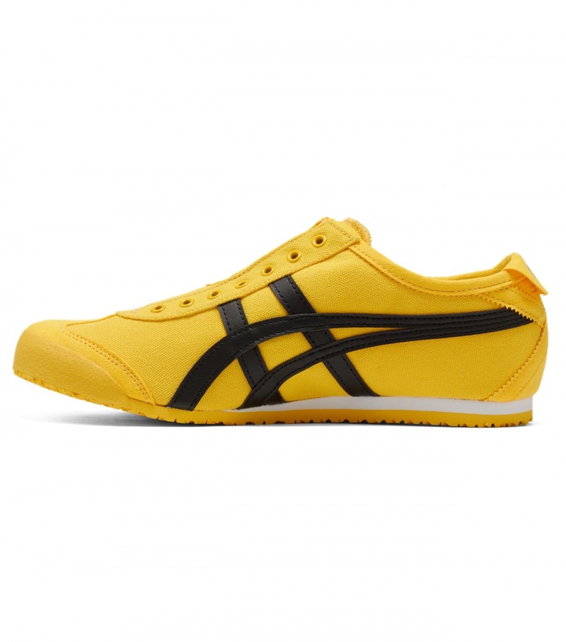 Women's Onitsuka Tiger Mexico 66 Slip-On Mexico 66 Yellow / Black | 83215-RVBH