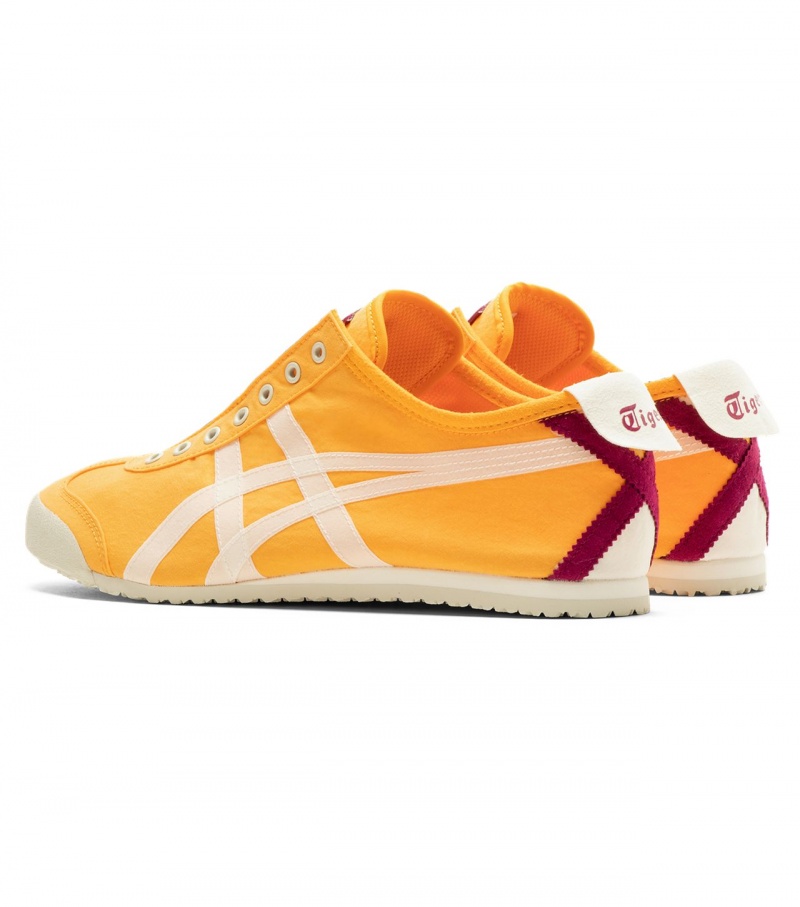 Women's Onitsuka Tiger Mexico 66 Slip-On Mexico 66 Orange / Cream | 63270-XLOW