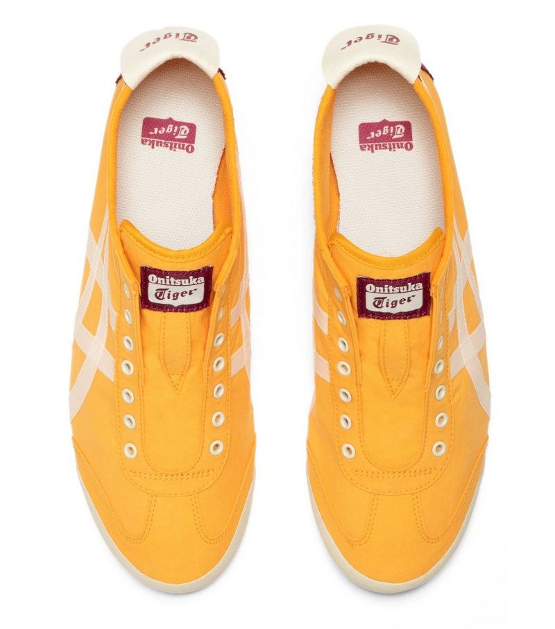 Women's Onitsuka Tiger Mexico 66 Slip-On Mexico 66 Orange / Cream | 63270-XLOW