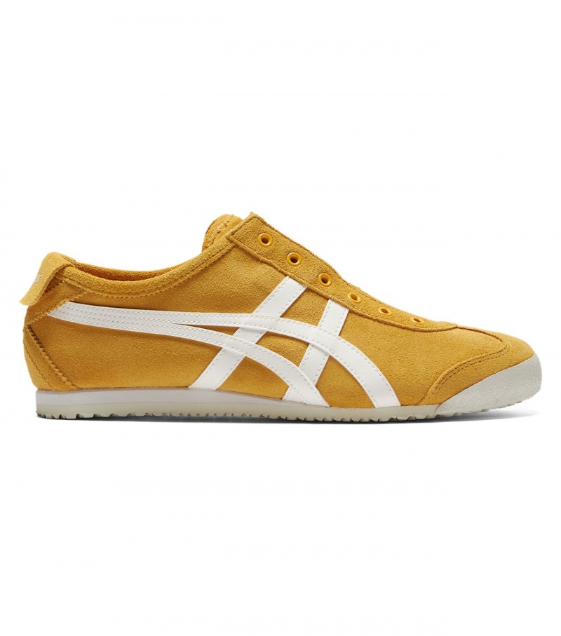 Women\'s Onitsuka Tiger Mexico 66 Slip-On Mexico 66 Cream | 21058-IKME