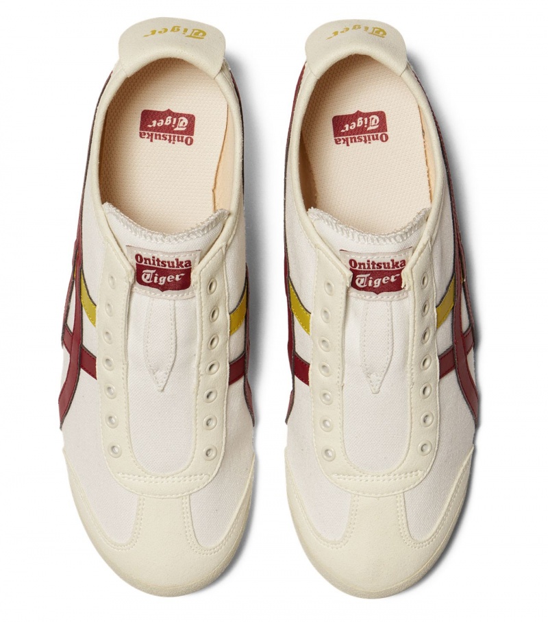 Women's Onitsuka Tiger Mexico 66 Slip-On Mexico 66 White | 05714-WVGK